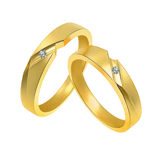 [AG7502.N237.0096] Nhẫn cưới Vàng – 0096