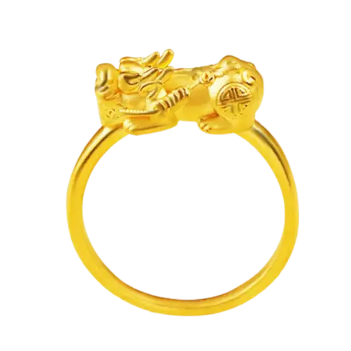 [AG9992.N014.002] Nhẫn Phong thủy vàng 24k Tỳ Hưu