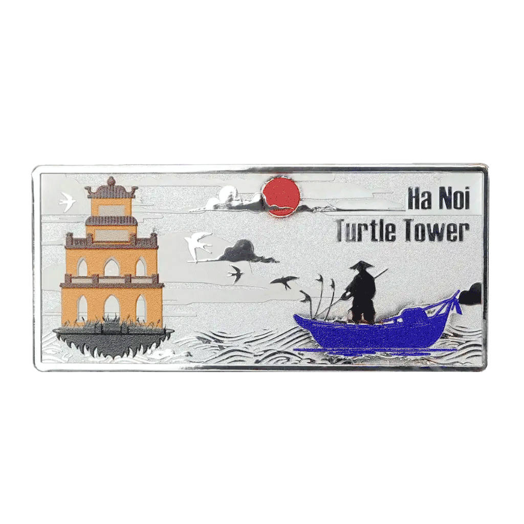 Bạc Miếng Hà Nội .999 1 Lượng Silver Bar