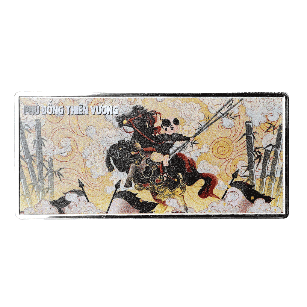 [BM16] The Legend of Gióng 5 Chỉ .999 Silver Bar (Bạc Miếng Thánh Gióng)